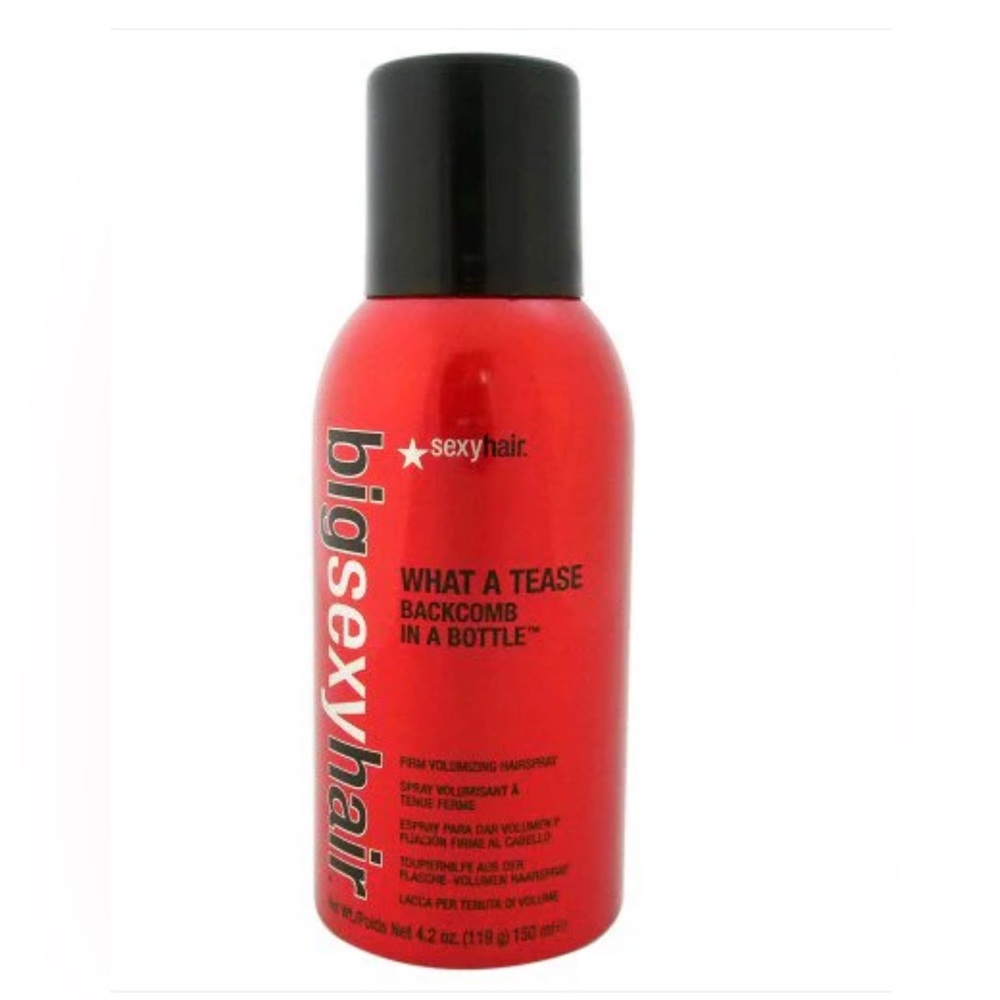 NWT Big Sexy Hair What A Tease Backcomb In A Bottle; 4.2 Oz